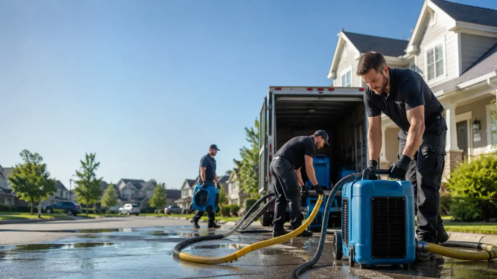Water Damage Mitigation in Little Rock Air Force Base, AR